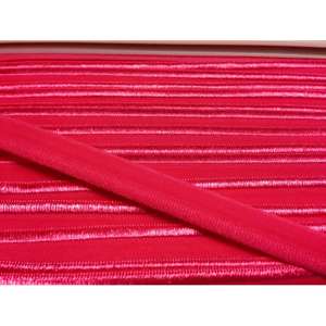 Tittekant/ piping - pink elastisk